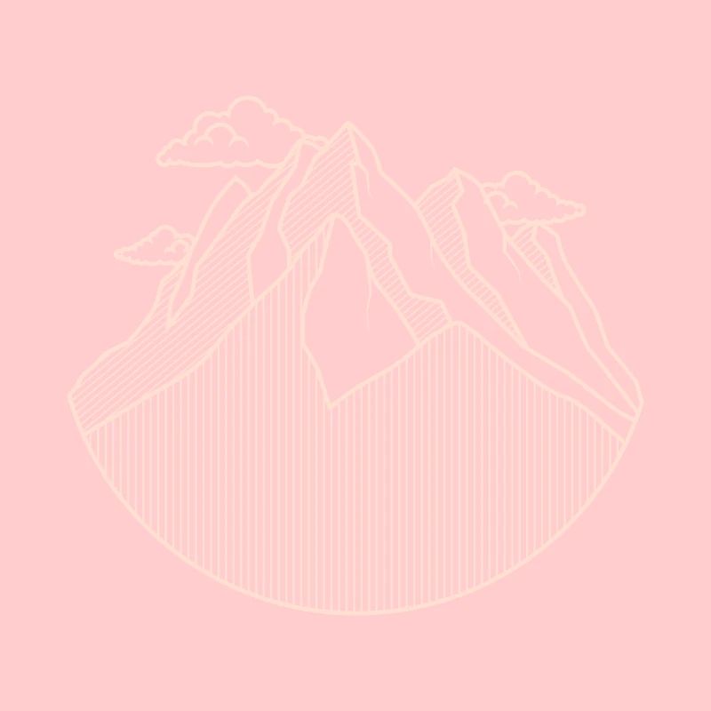 Minimalist mountains
