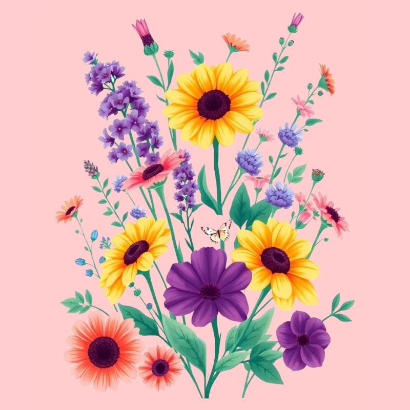 Comme un bouquet de fleurs