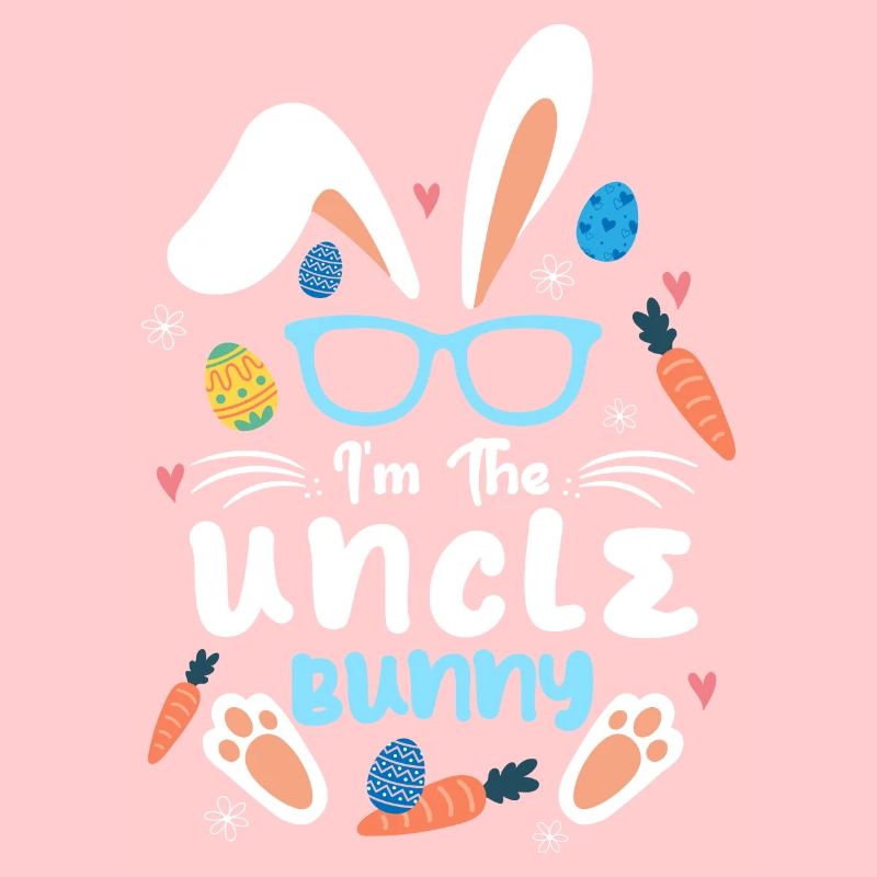 Im The Uncle Rabbit Easter Rabbit Ear Sunglass