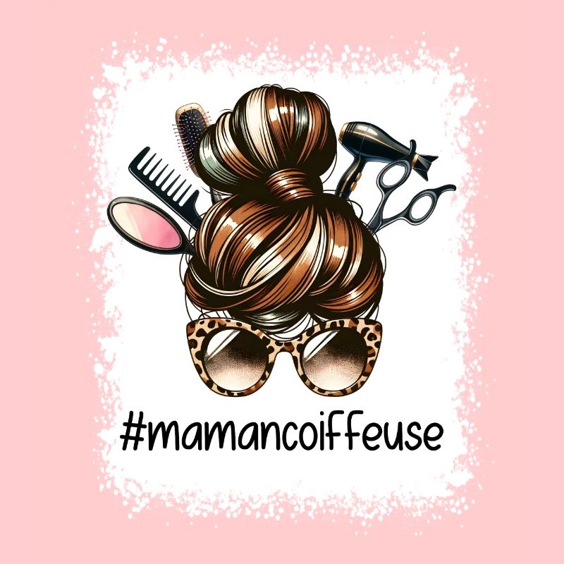 Chignon Mère Coiffeuse Super Maman Coiffeuse