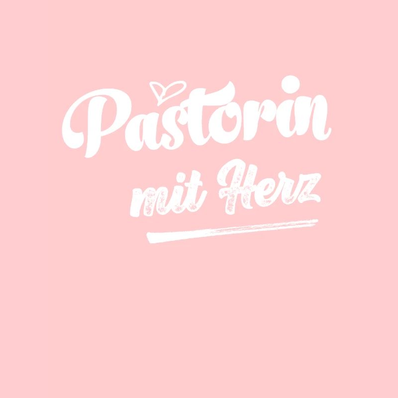 Pastorin mit Herz Pfarrerin Pastor Geschenk Kirche