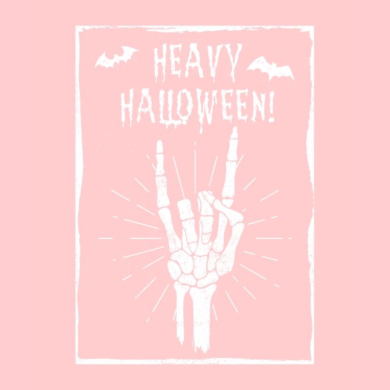 Devil Greeting Headbanger Halloween Gift Metal