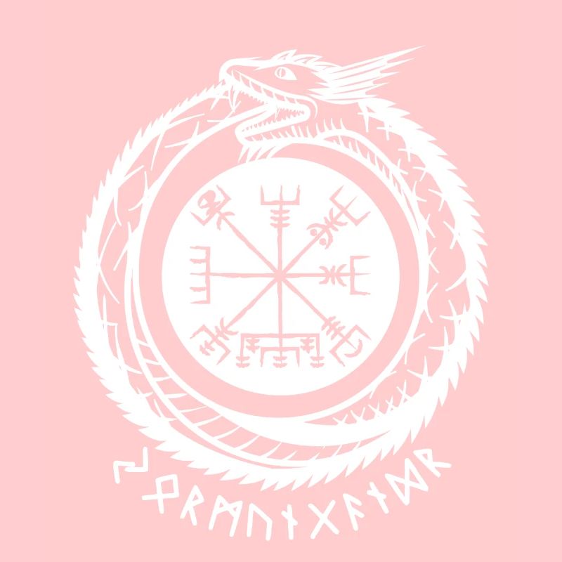 Jörmungandr mit Wikinger Kompass