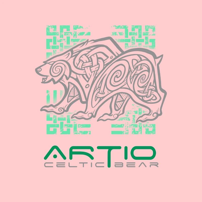 Artio - Celtic bear ornamental composition