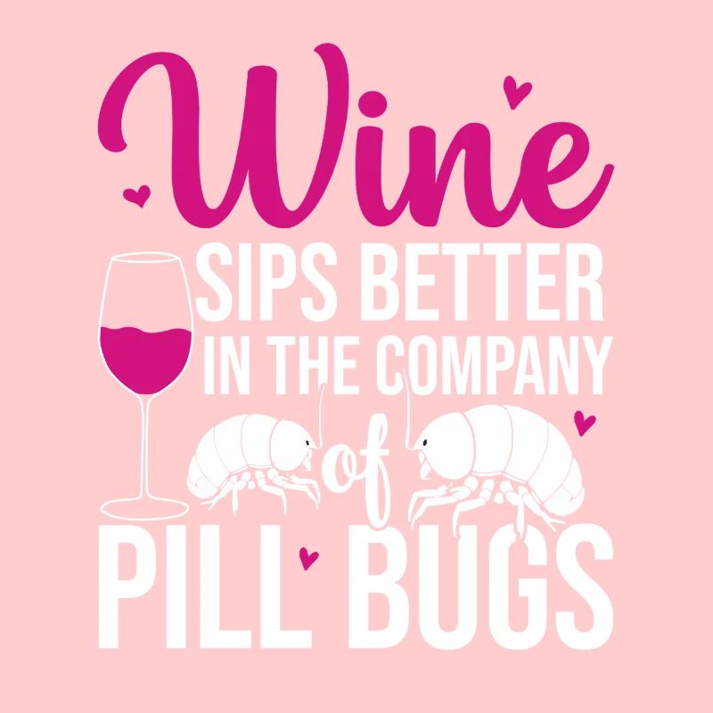 Le vin est accompagné de cloportes