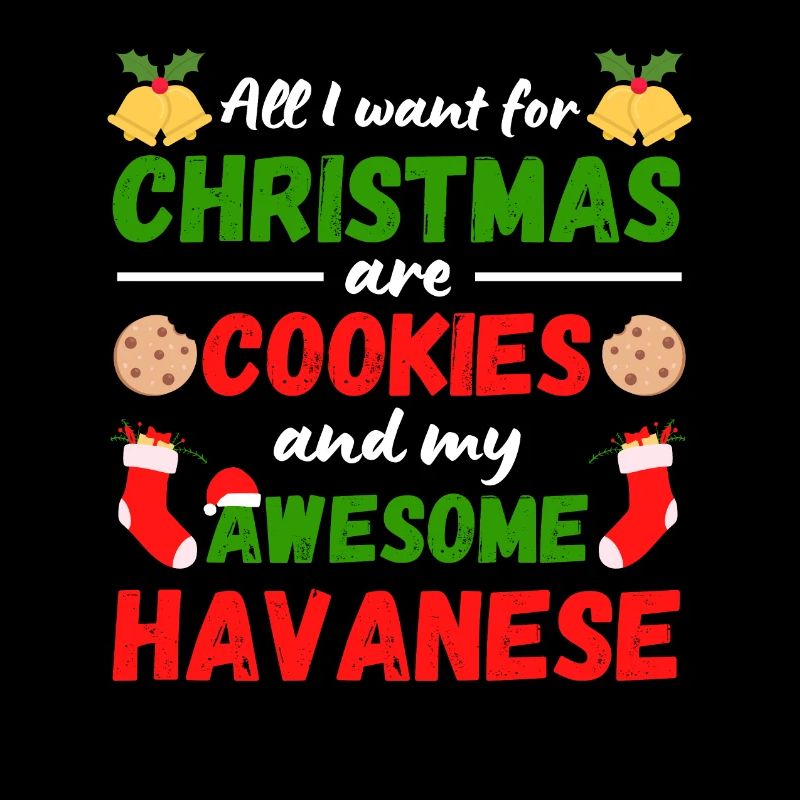 Christmas Havanese Biscuits