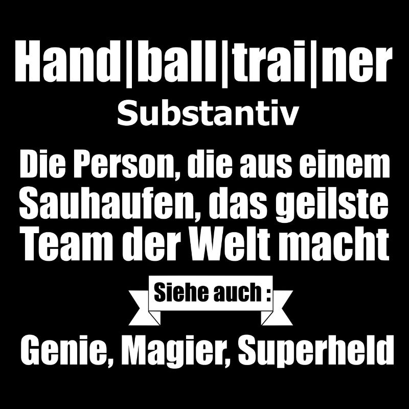 Handballtrainer Substantiv