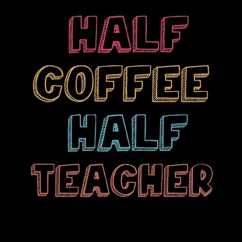 Moitié café moitié enseignant