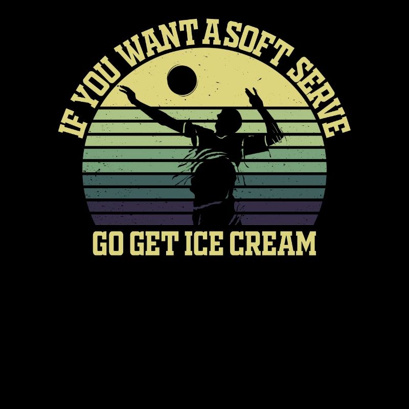 Wenn Sie ein Softeis wollen, holen Sie sich Eis