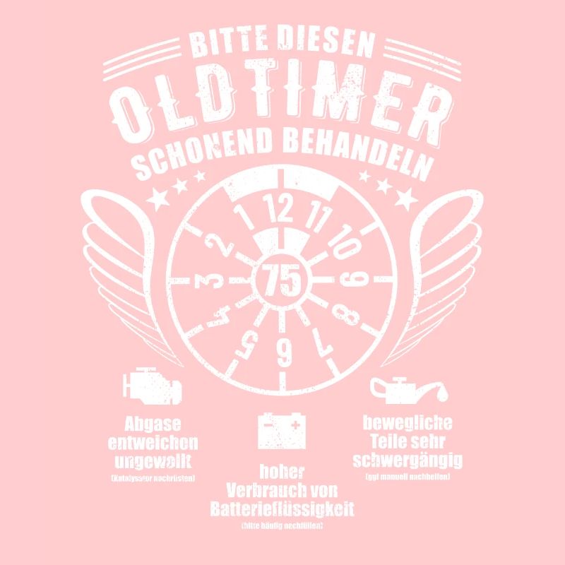 Oldtimer schonend behandeln - 75. Geburtstag