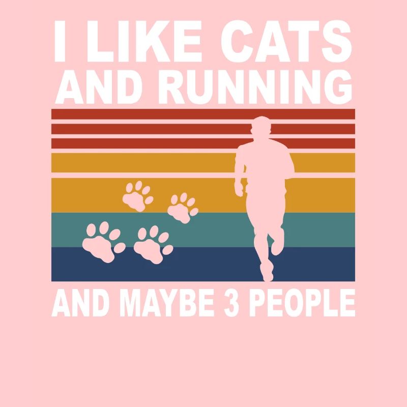 Coureurs course jogging chat jogging chats cadeau