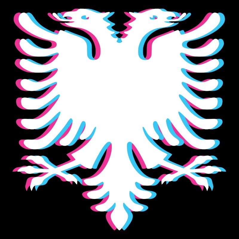 Albania Eagle Double Head Eagle Logo