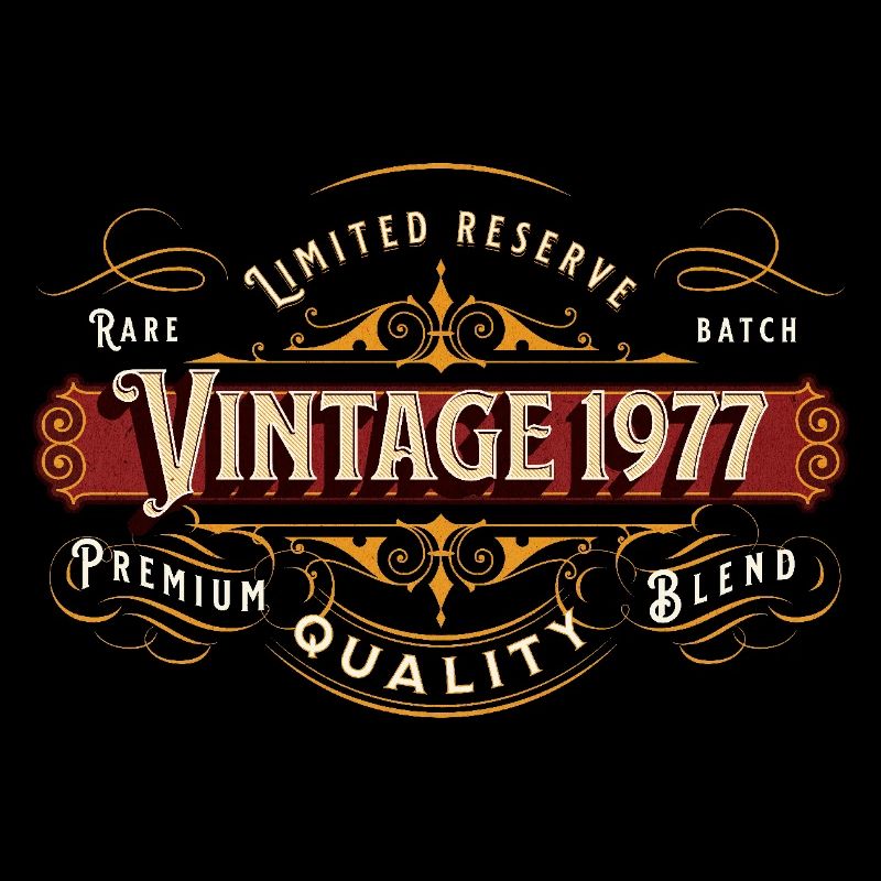 Vintage 1977 Premium Design Gift Idea