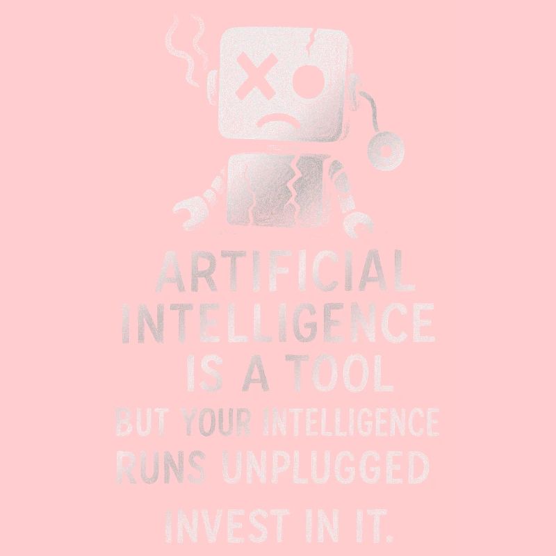 Affiche de motivation sur l’intelligence artificielle