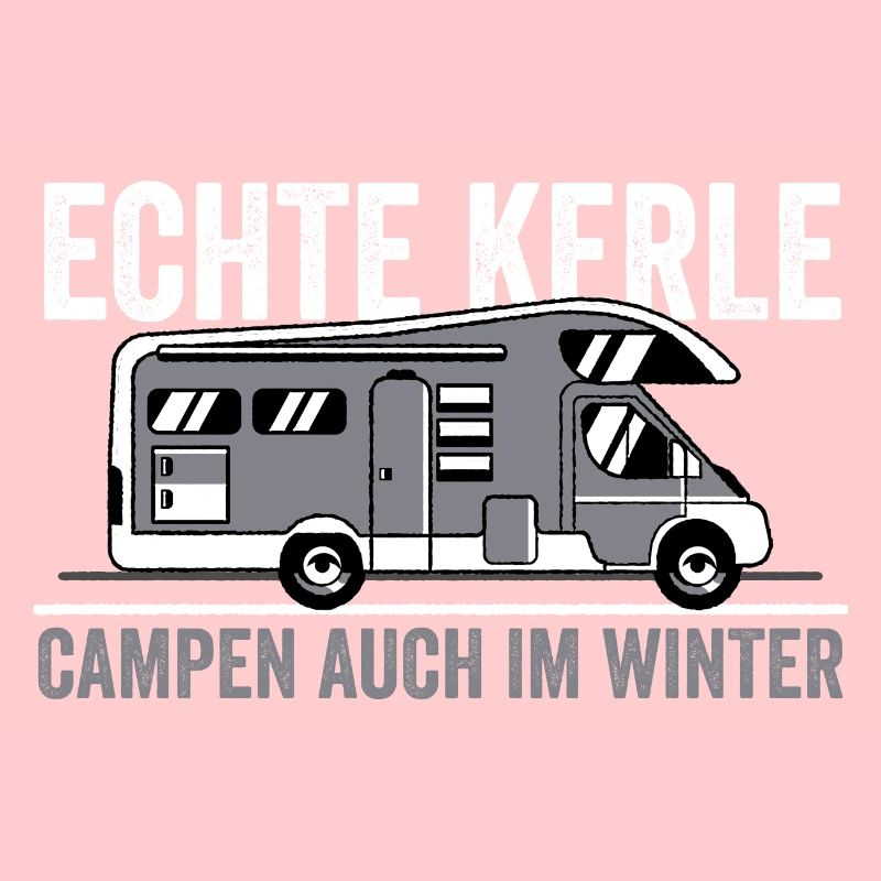 Echte Kerle Campen auch im Winter