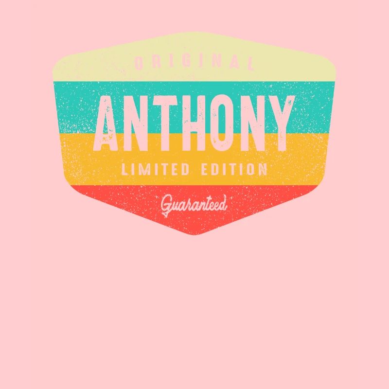 Anthony Personalisierter Name - Anthony