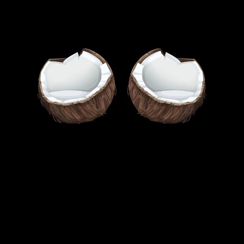 Coconuts bikini beach bra costume carnival coconut