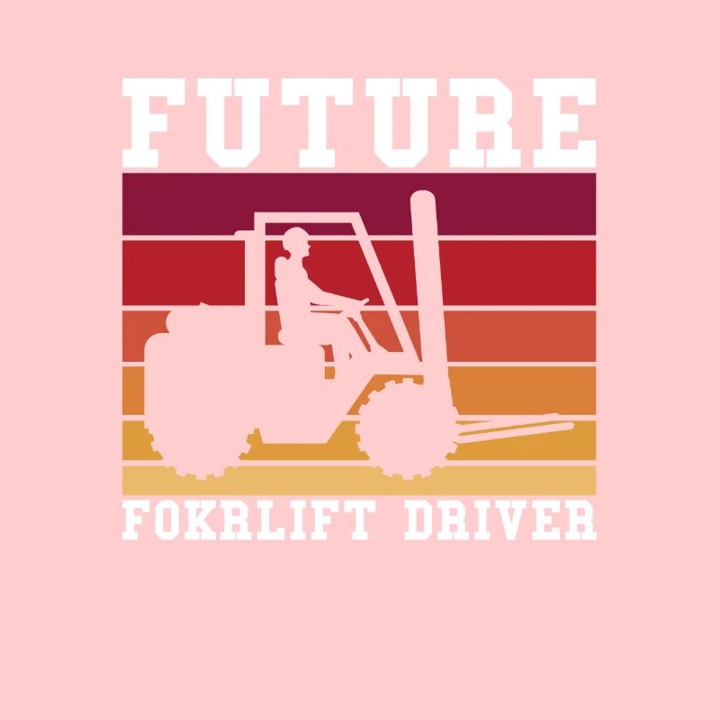 Future Forklift Driver Shirt Gabelstapler