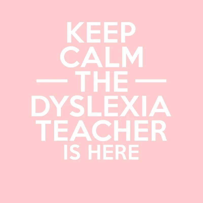 Keep Calm The Dyslexia Teacher Is Here Shirt