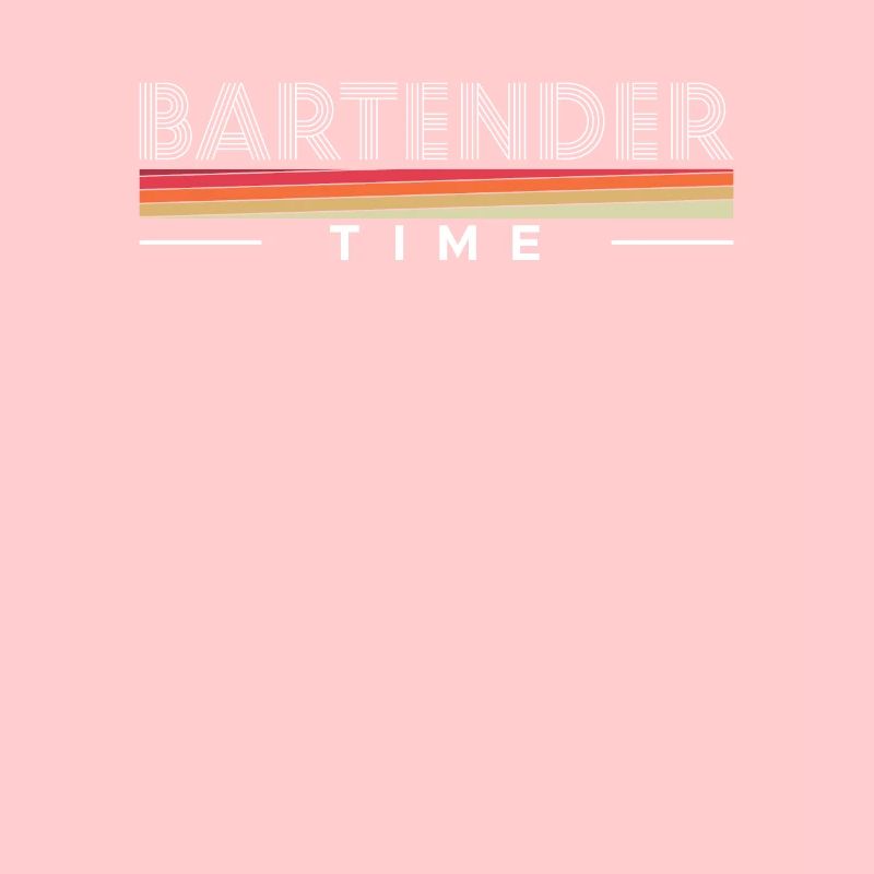 Bartender Time Shirt Geschenk Barkeeper