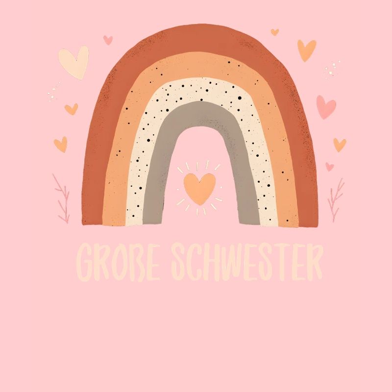 Große Schwester Regenbogen Boho