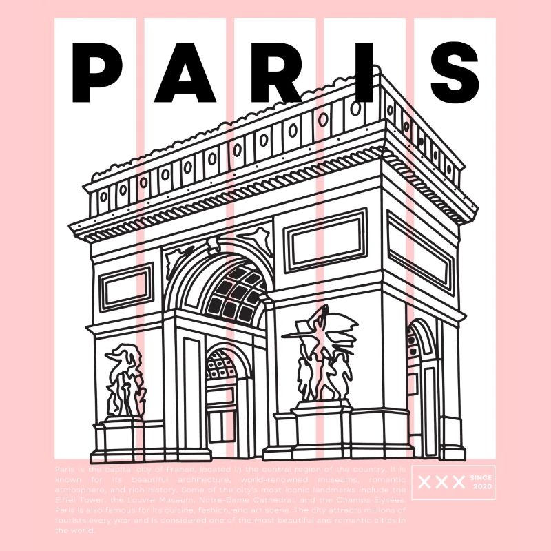 Log arc triomphe paris