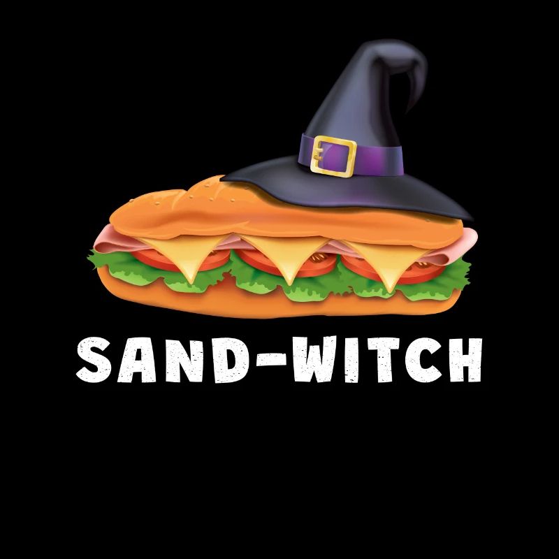 Sand Witch Sandwich Witch Halloween Witch