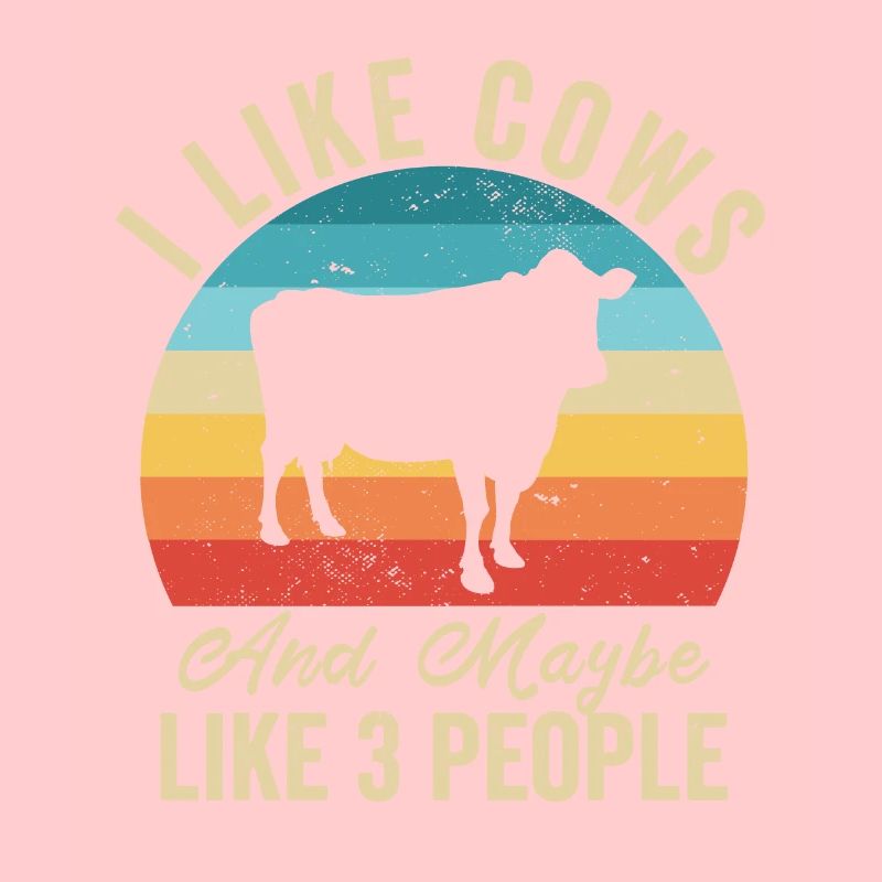 Ich liebe Cows Humor Farmer Geschenk