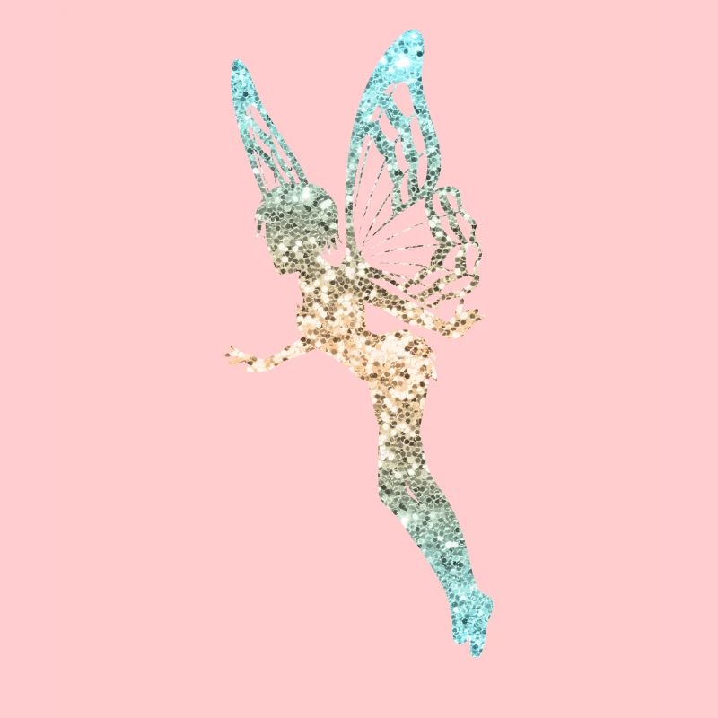 Glitzer Fee Elfe Märchen Damen Mädchen Geschenk