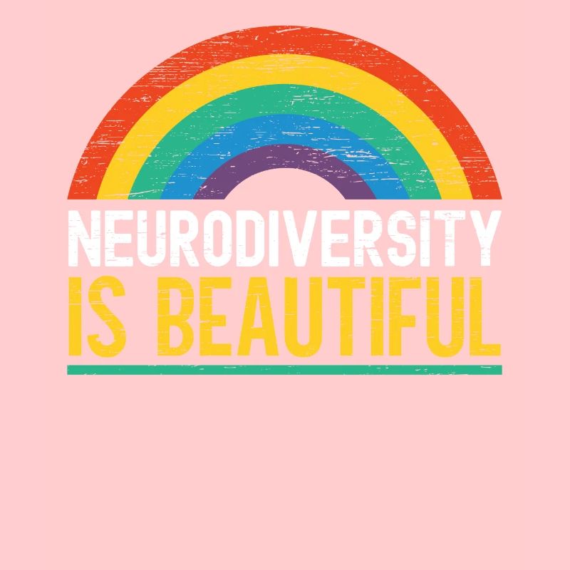 Neurodiversité est belle infinity rainbow TDAH
