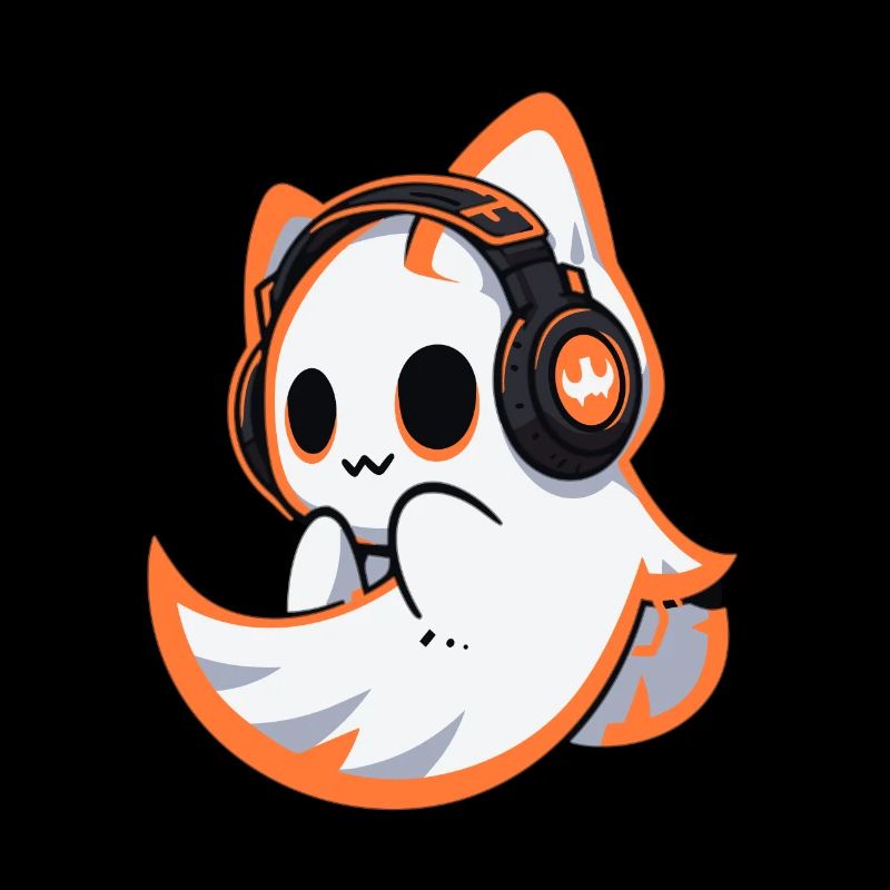Halloween Ghost DJ Costume Techno Halloween