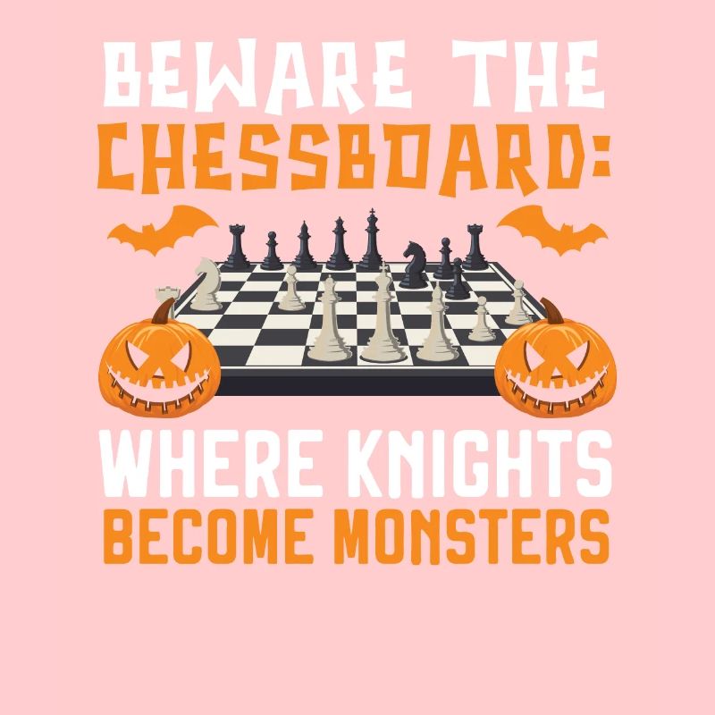 Schach Halloween Süßes oder Saures Schachbrettspiel