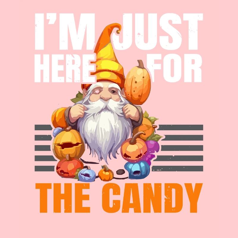 Gartenzwerg Halloween Süßes oder Saures Gärtner