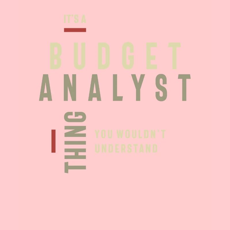 Budget Analyst Thing You Wouldn't Understand
