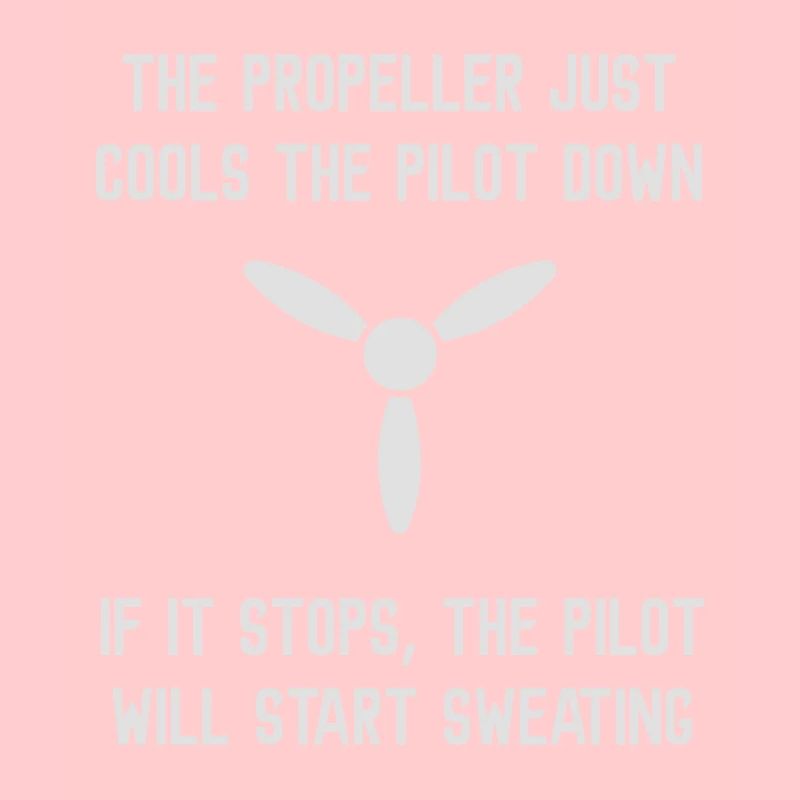 Luftfahrt - Der Propeller kühlt den Piloten einfach ab