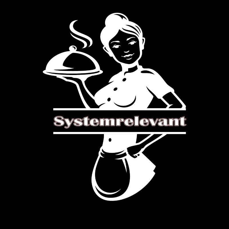 Kellnerin Restaurant Systemrelevant