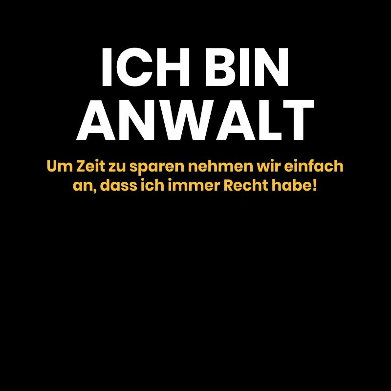 Ich bin Anwalt