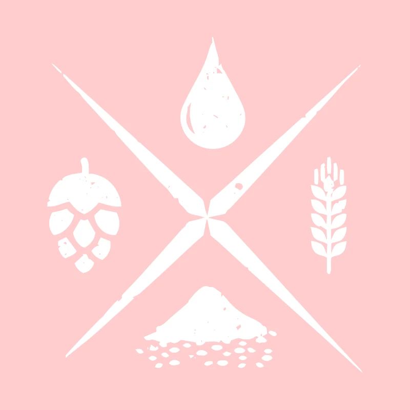 Cadeau de houblon d’orge d’eau et de levure