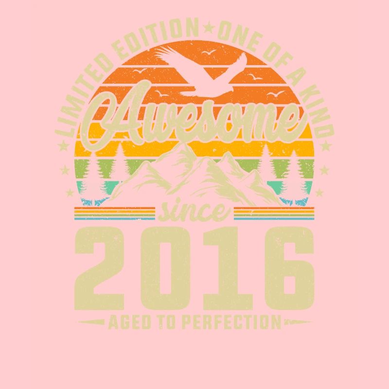 Design rétro vintage créatif 2016