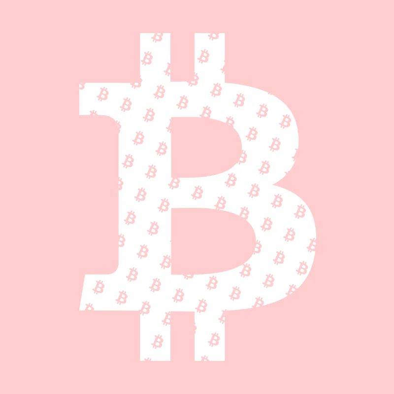 Bitcoin Logo Symbol Muster Pattern