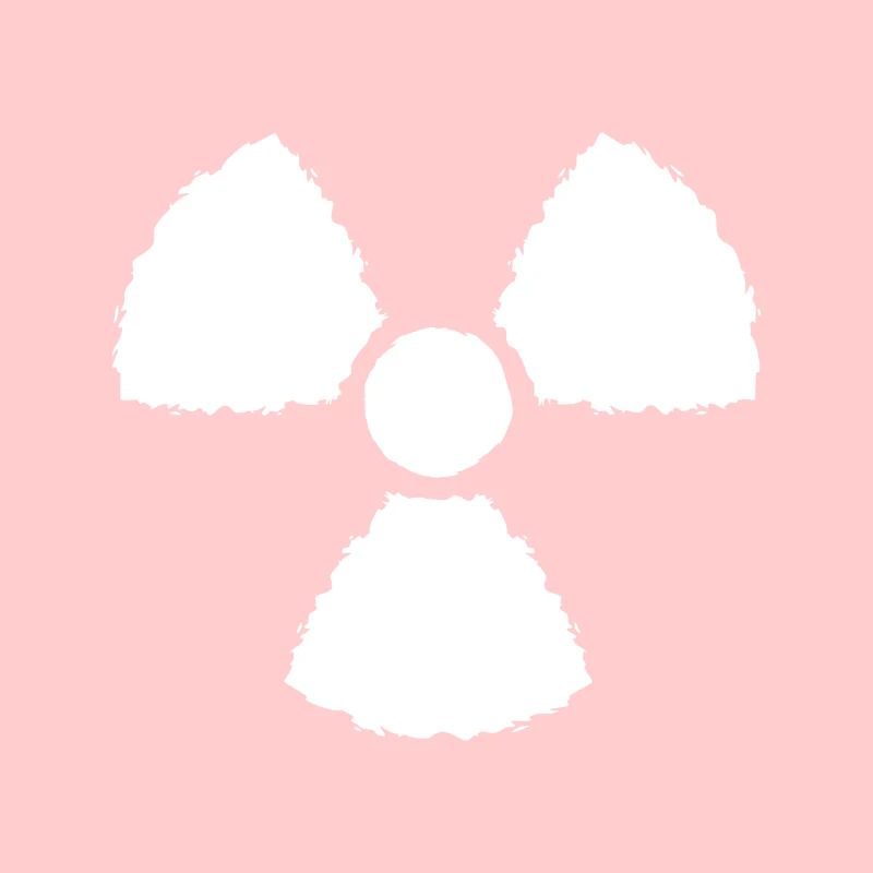 Nuklear Symbol Zeichen