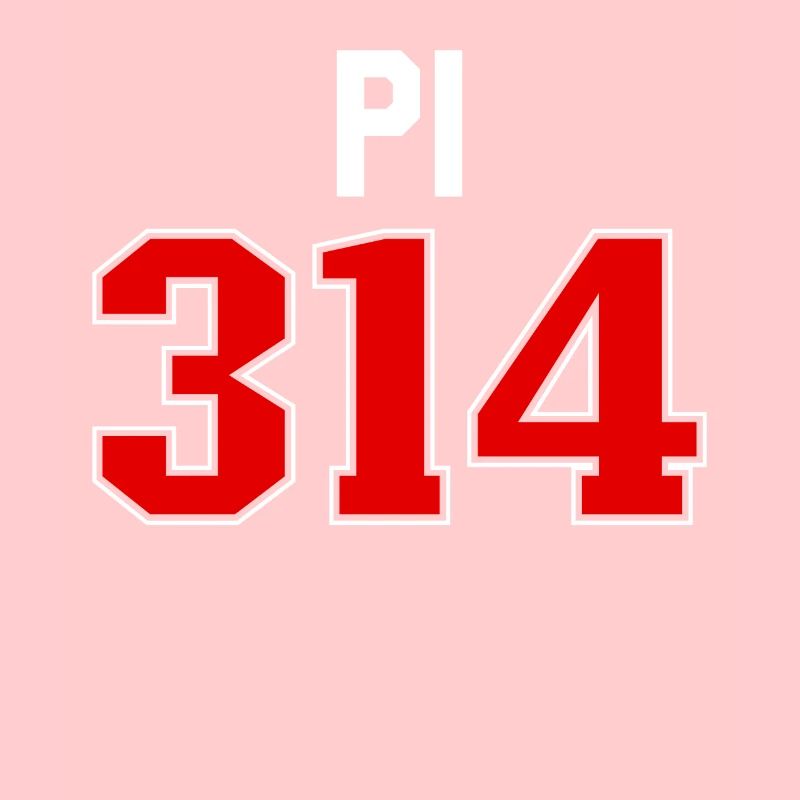 PI 3.14 Jersey Math Student Lehrer PI Day Art Pi