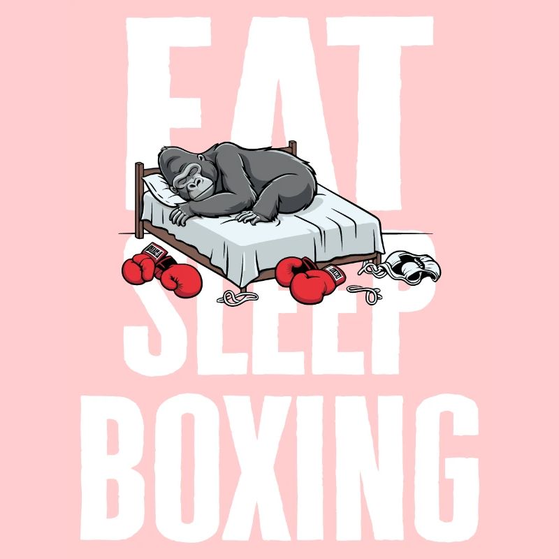 Eat. Sleep. Boxing - Sleeping Gorilla