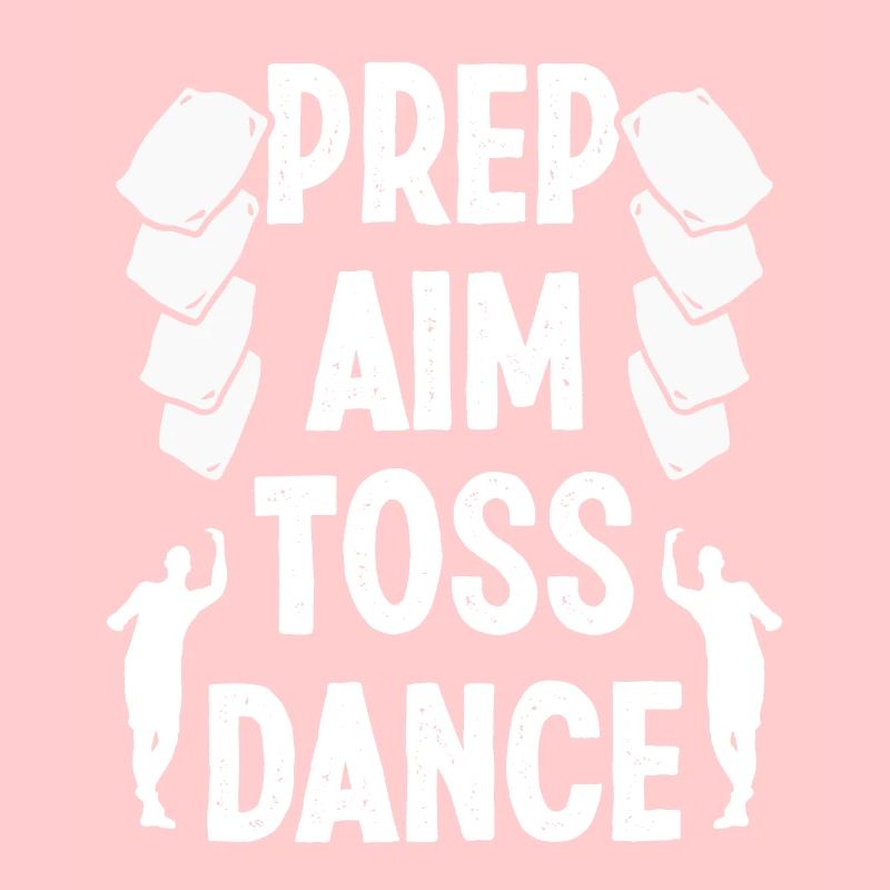 Cornhole Player Prep Aim Toss Dance Drinking Toss