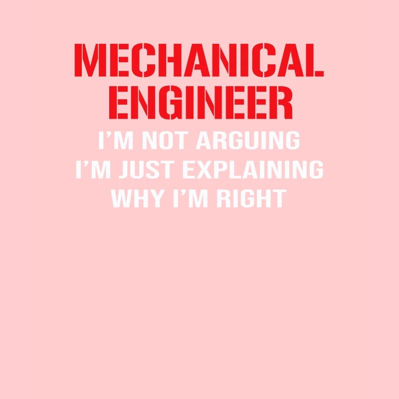 Mechanical Engineer I'm Not Arguing