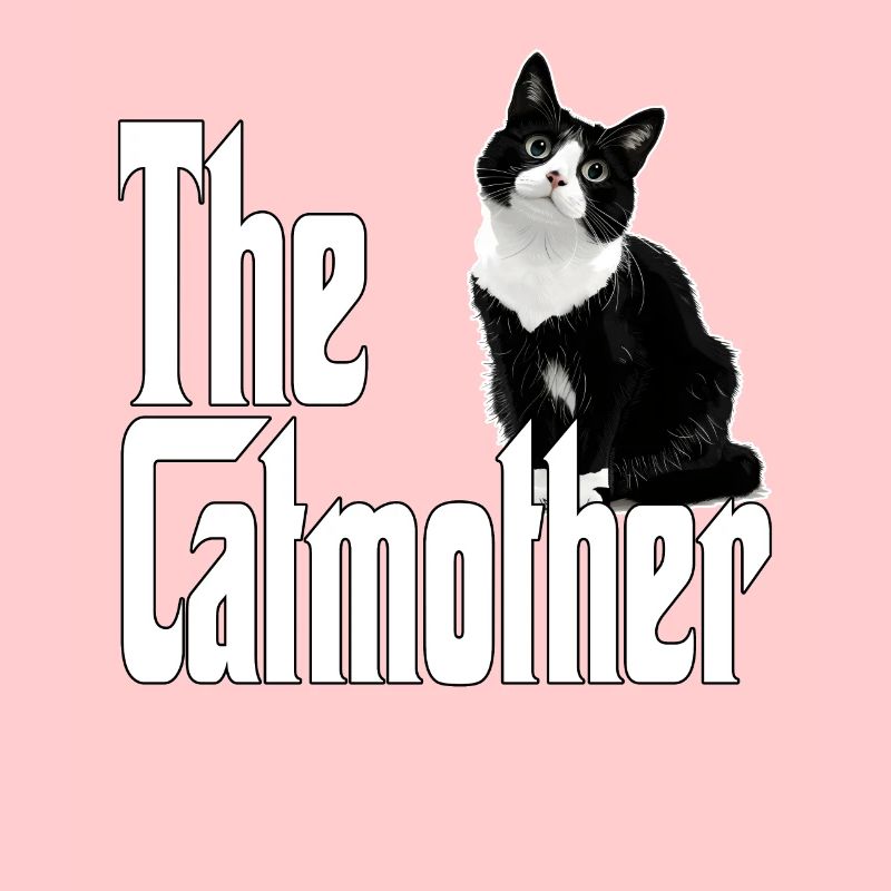 Katze Mutter La Catmother Chat Crazy Maman Maman