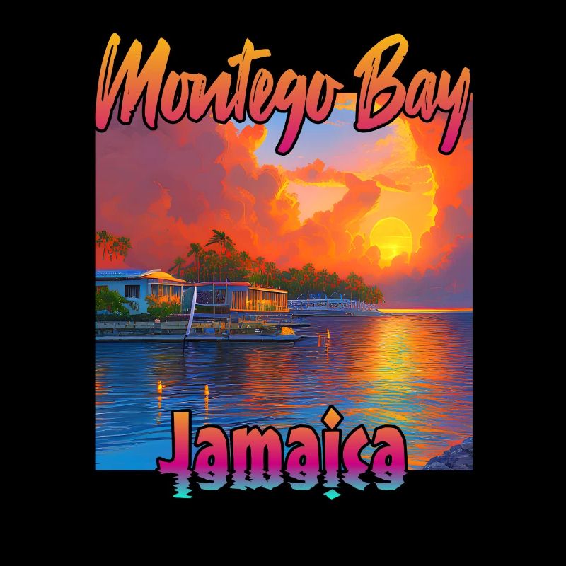 Coucher de soleil à Montego Bay, Jamaïque