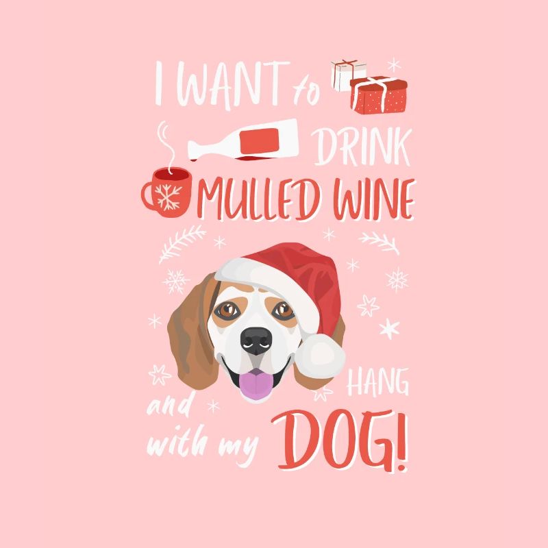 Beagle Vin chaud Noël