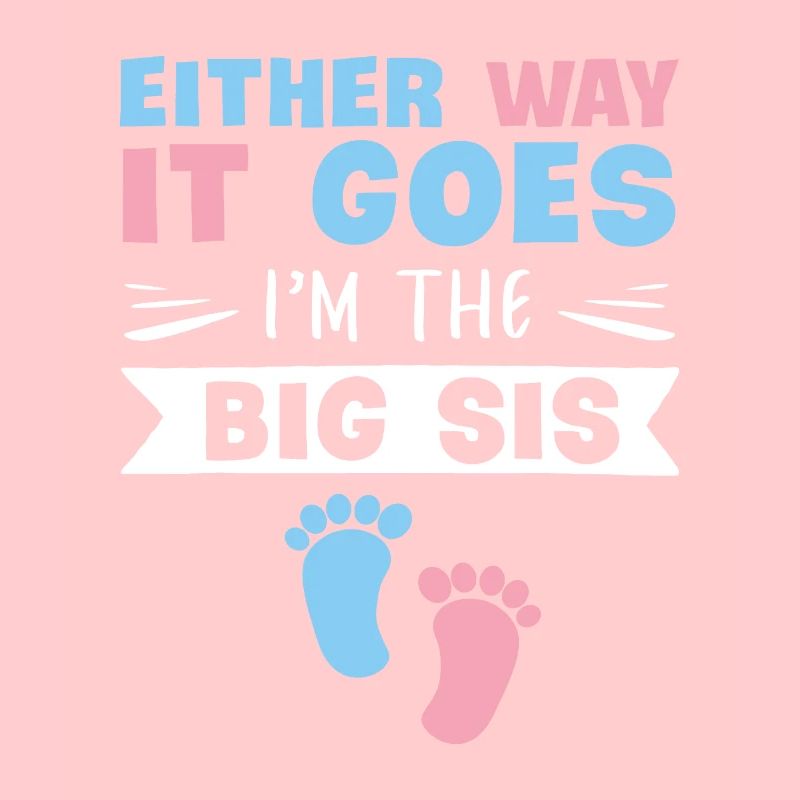 So oder so, ich bin die große Schwester Gender Reveal