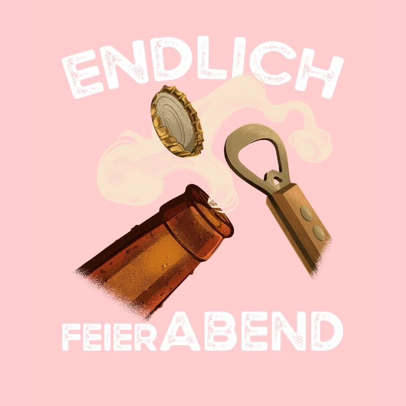 Endlich Feierabend Bier